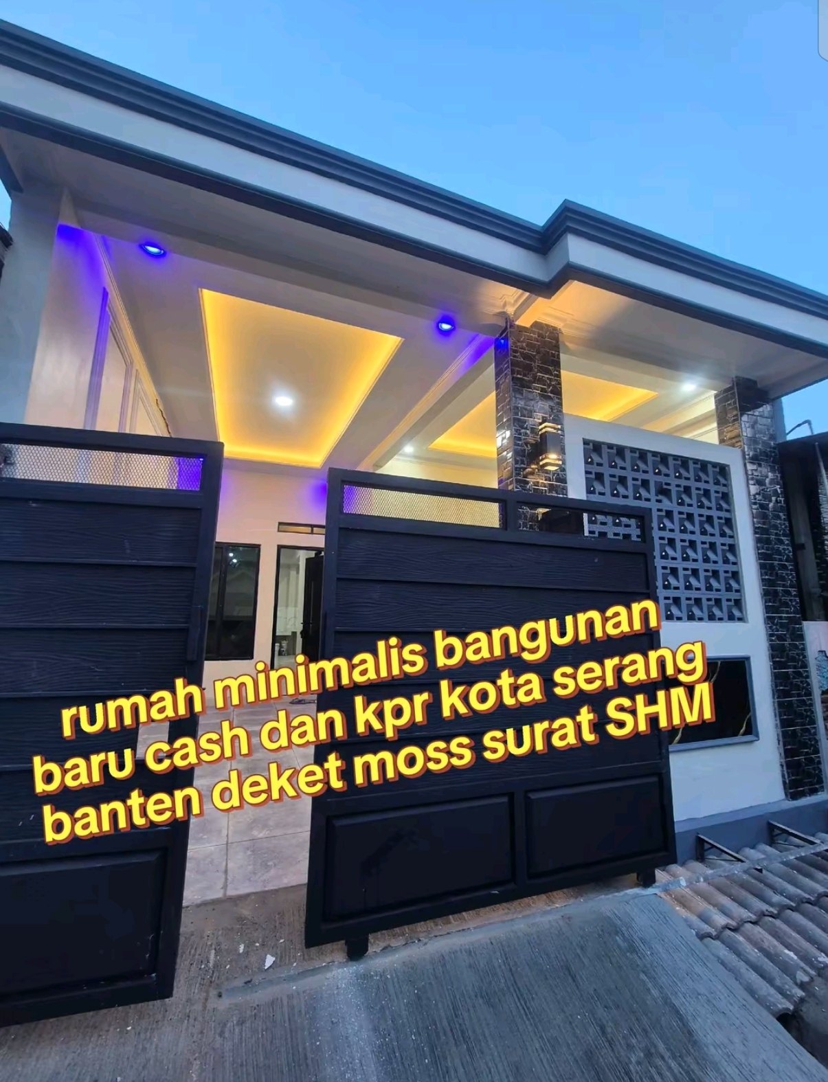 Rumah siap Huni Depan Mall